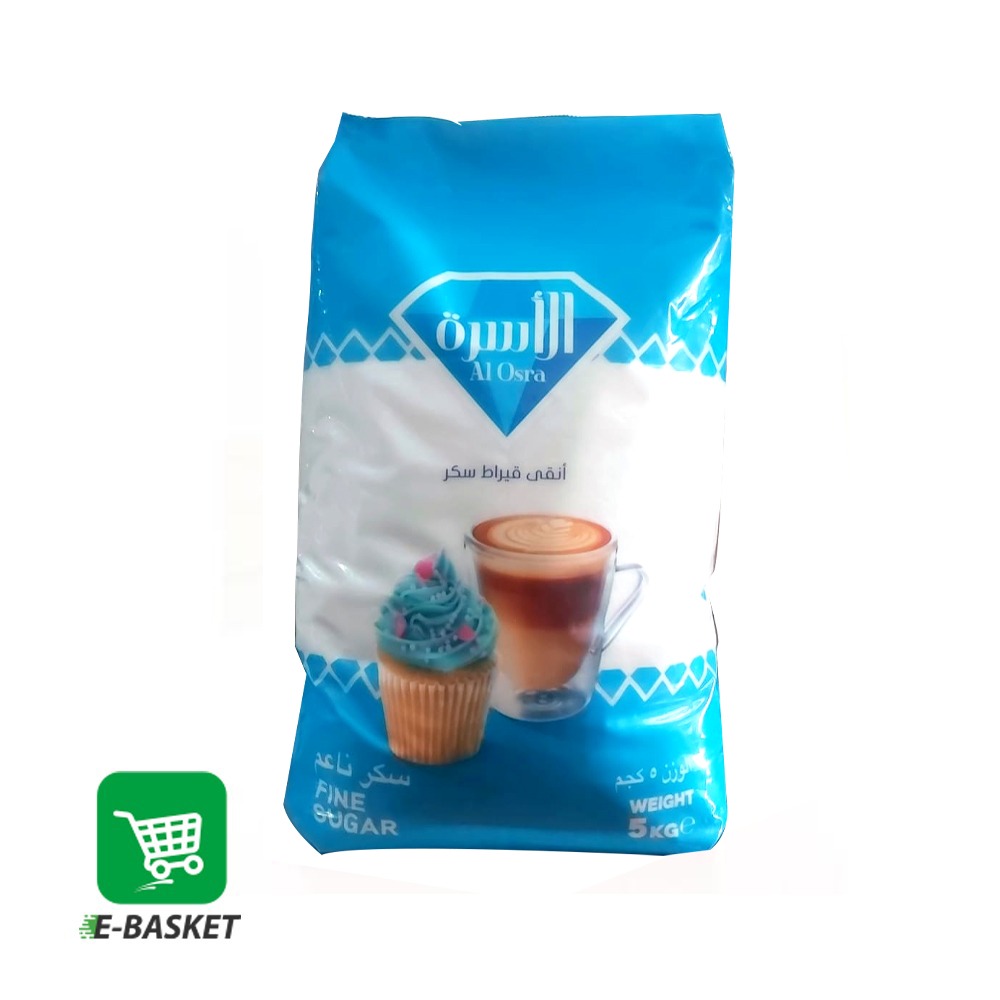 Al Osra Sugar Fine Sugar 4 x 5kg