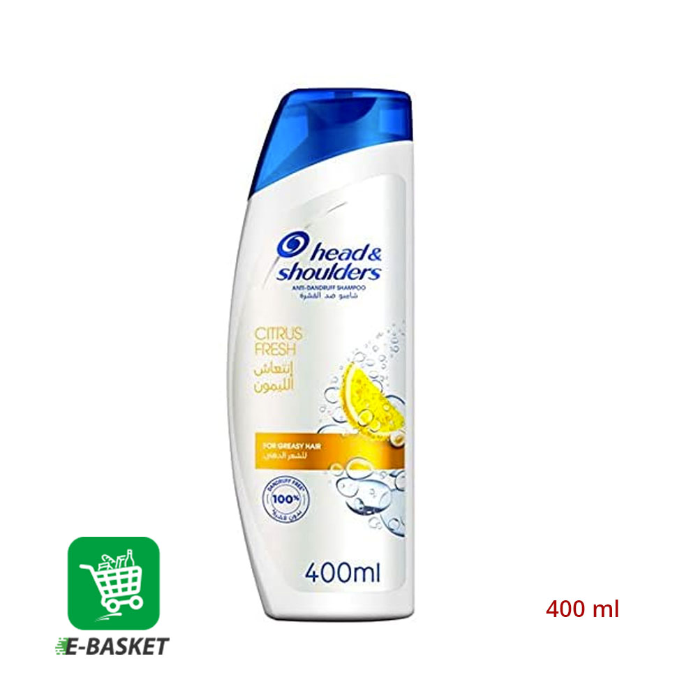 Head & Shoulders Citrus Fresh Shampoo 24 x 400ml