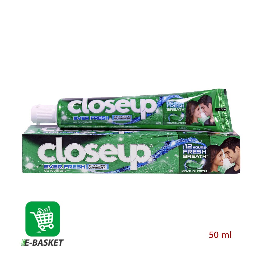 Closeup Toothpaste Menthol Fresh 12 x 50 ml