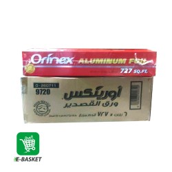 Orinex Aluminium Foil (727sqft,67.50m2,150cm x 45cm) X 6