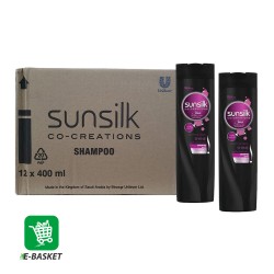 Sunsilk Stunning Black Shine shampoo 12 x 400 ml