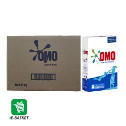 Omo Active Semi-Automatic Detergent Powder 6 x 1.5 kg