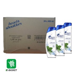 Head & shoulders Menthol Refresh Shampoo 24 x 400ml