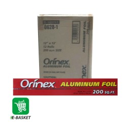 Orinex Alu.Foil giant (200sqft,18.5m2,60.9m x 304mm) X 12