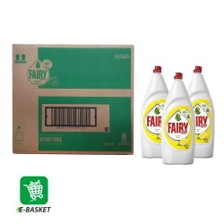 Fairy Lemon Dish Washing Liquid 9 x 1.5 Ltr