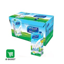 Almarai long life  full fat milk 12 x 1L