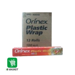 Orinex Plastic Wrap (100sqft,9.24m2,30.4m x 30.4cm) X 12